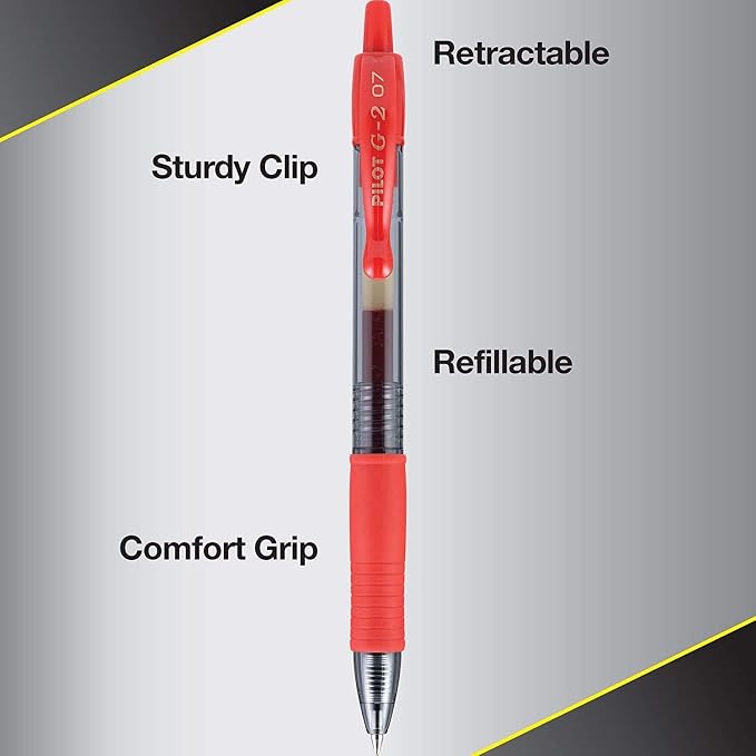 PILOT G2 Premium Gel Roller Pens, Fine Point 0.7 mm, Journaling & Office Writing - Image 6