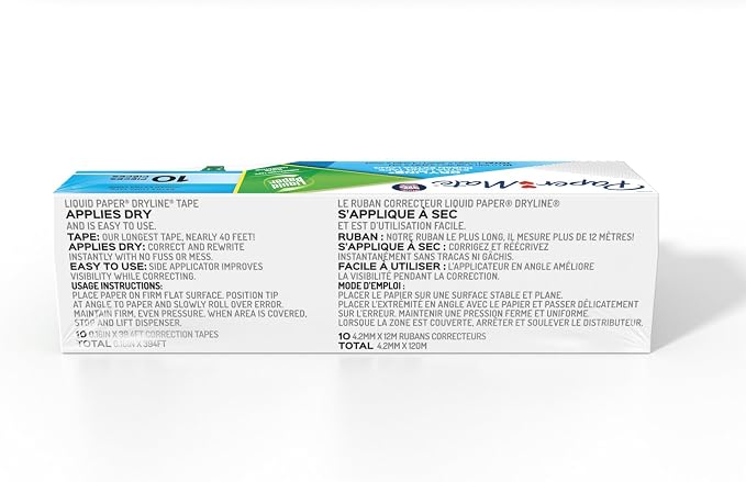Liquid Paper Paper Mate DryLine, Extra Long Tape - Image 5