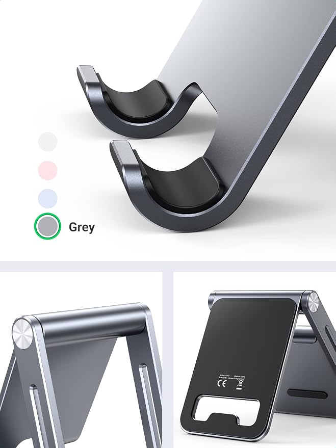 UGREEN Phone Stand for Desk Cell Phone Holder Adjustable Compatible - Image 4