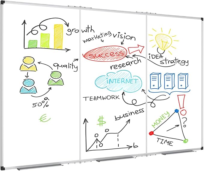 XBoard Magnetic Whiteboard 72 x 48 Inch, Conference Room - Image 3