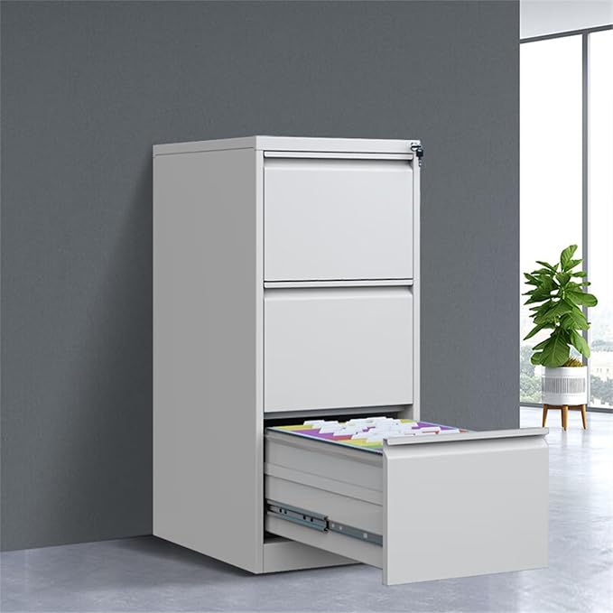 3 Drawer Vertical File Cabinet - Image 4