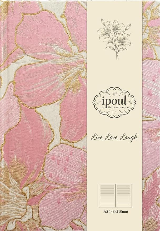 ipoul Pink Notebook, Pretty Journals by ipoul