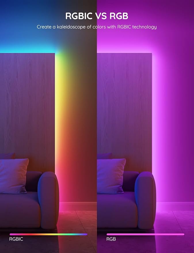 Govee RGBIC LED Strip Lights, 32.8ft Smart LED Lights - Image 8