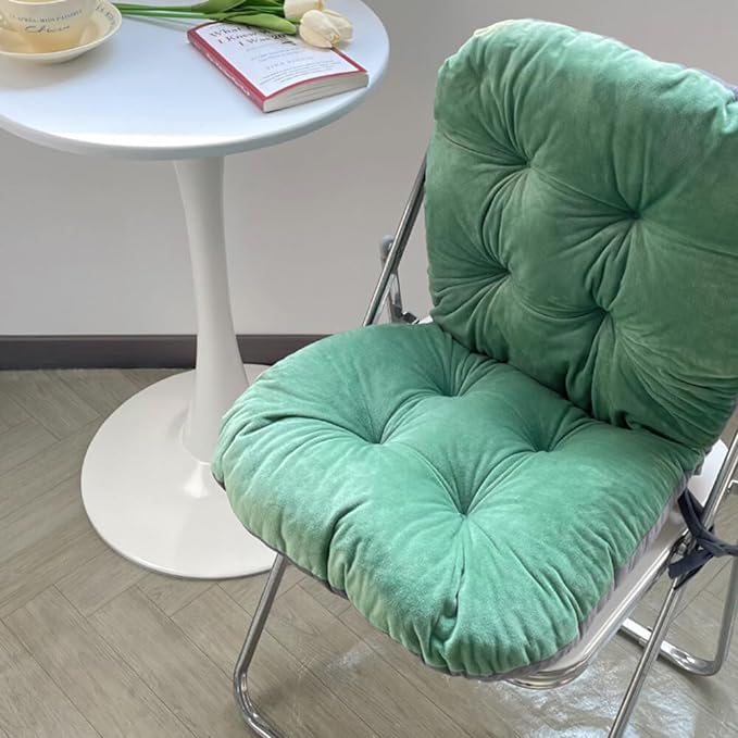 Light Pink Chair Cushion with Removable Cover - Image 4