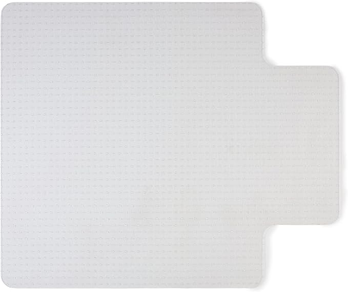 Staples Office Chair Mat, Flat-Pile Carpets, Extended Under-Desk Coverage by Staples