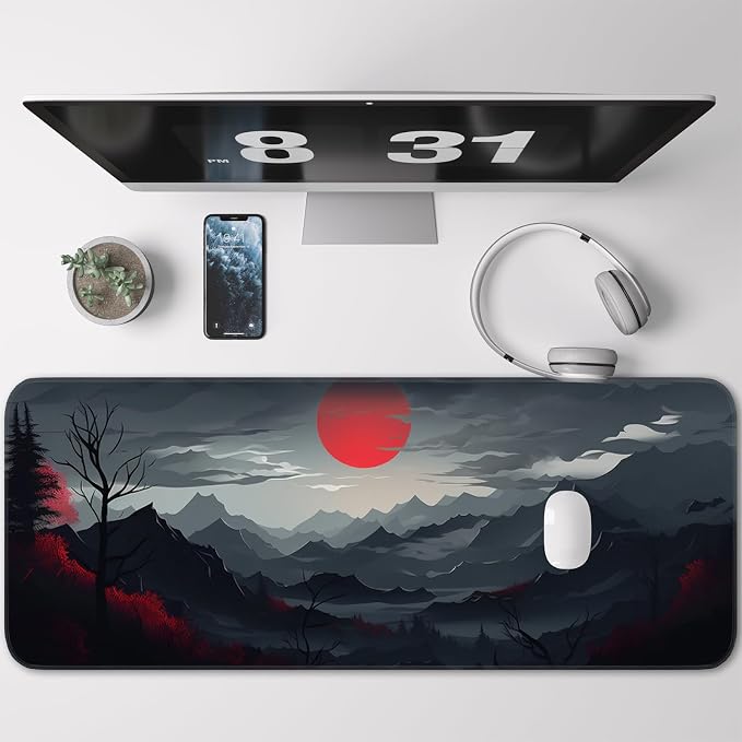 Gaming Mouse Pad, Non-Slip Rubber Bottom - Image 2