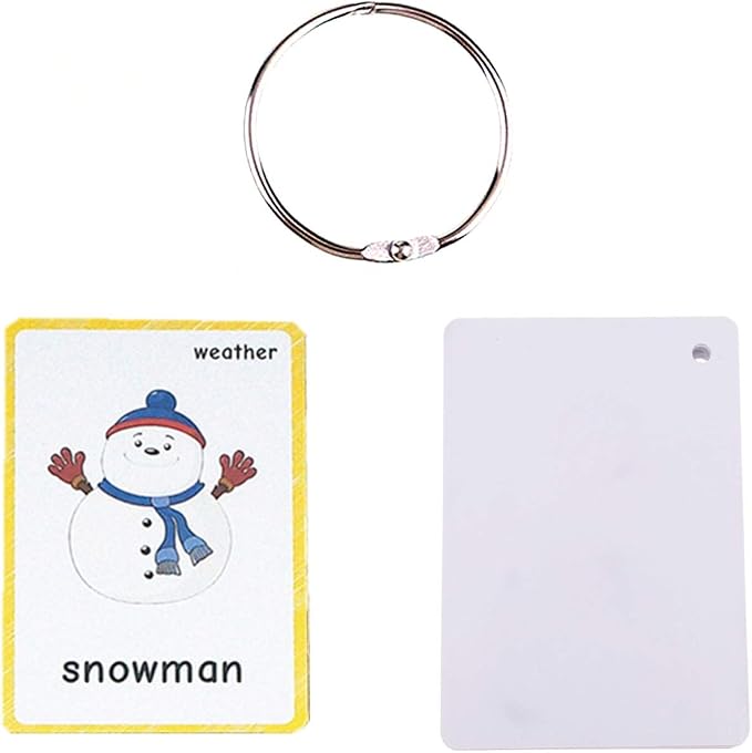 Set of Clothing and Weather Flash Cards - Image 2
