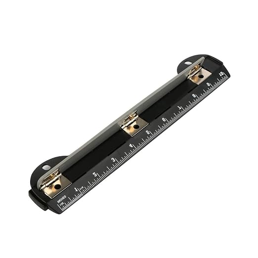 Performore 3 Ring Hole Punch for Binder, Paper Hole Punch - Image 2