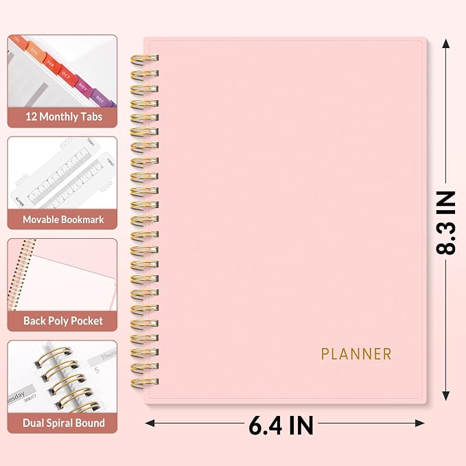 SUNEE Academic Planner 2026-2027 – Weekly & Monthly Planner, July 2026 to June - Image 5