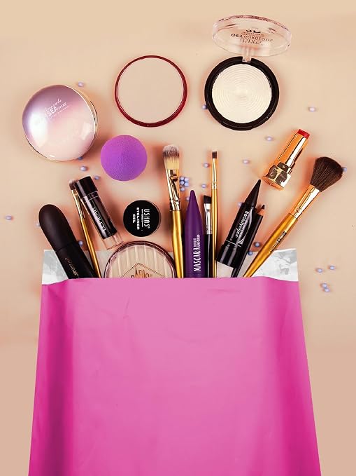 Pink Poly Mailers 24x24 200 Pcs, Cute Waterproof Shipping Bags - Image 4