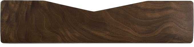Ergonomic Wooden Wrist Rest Solid Wood Walnut by YMDK