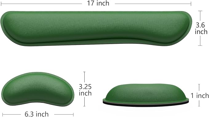 Dapesuom Enlarge Keyboard Wrist Rest, Memory Foam Wrist Cushion - Image 5