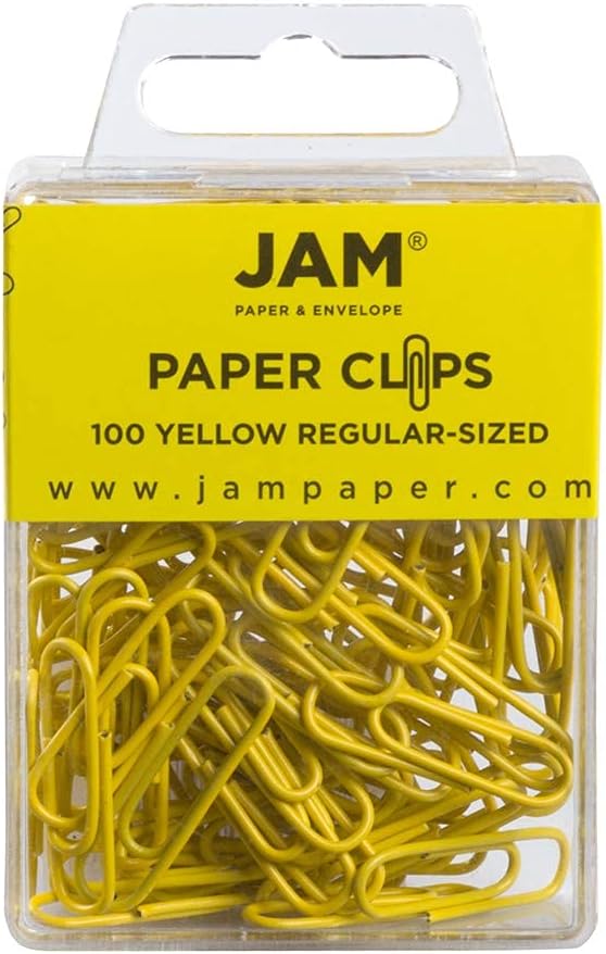 JAM PAPER Colorful Standard Paper Clips by JAMPaper