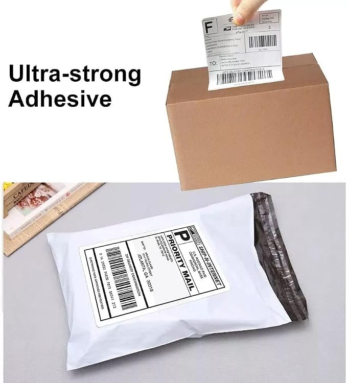 4x6 Direct Thermal Shipping Labels, 250 Per Roll, Mailing Thermal Blank - Image 3