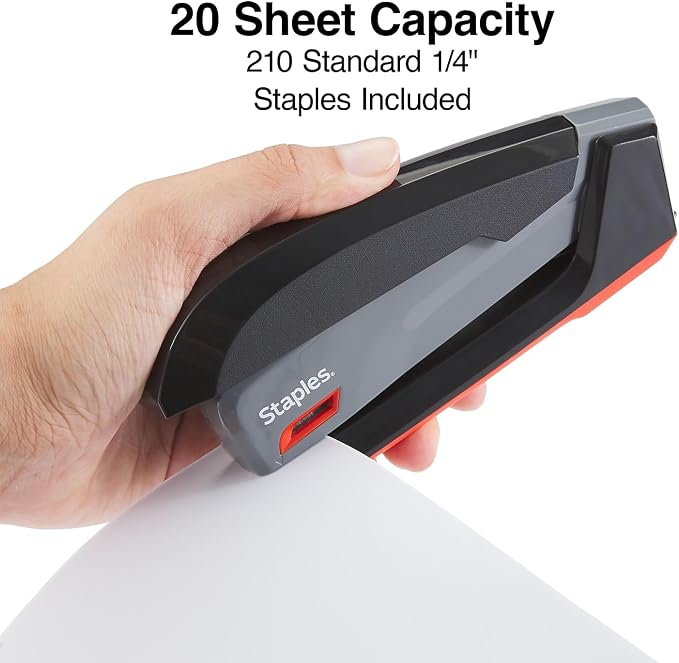 Staples One‑Touch Desktop Stapler, Full‑Strip Capacity - Image 4