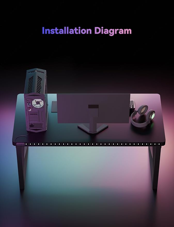 RGB Backlight for PC & Mac, LED Strip Light Sync - Image 8