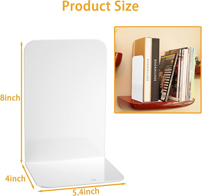 VFINE Bookends 4 Pairs, Bookends - Image 2
