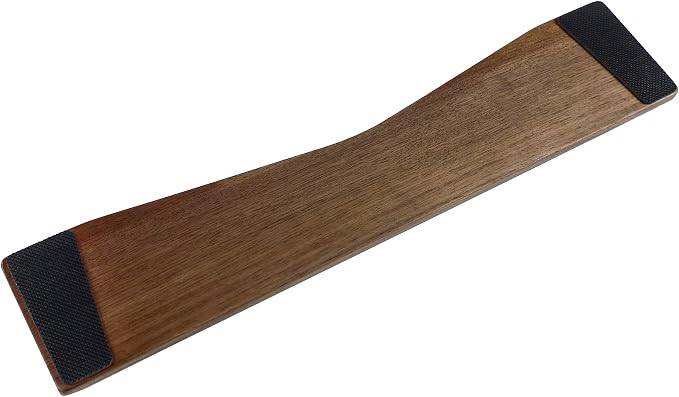 Ergonomic Wooden Wrist Rest Solid Wood Walnut - Image 4
