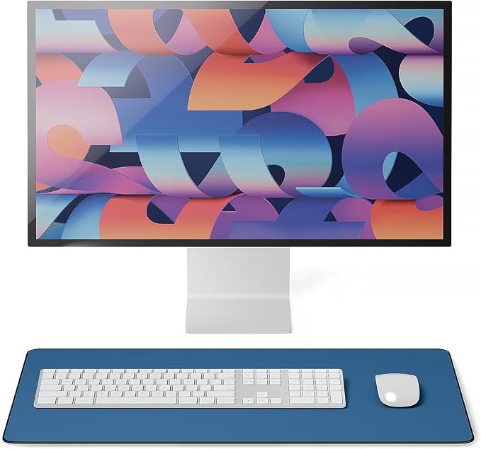 Jotsome Leather Desk Pad Mat, Non-Slip Desk Blotter Pad - Image 3