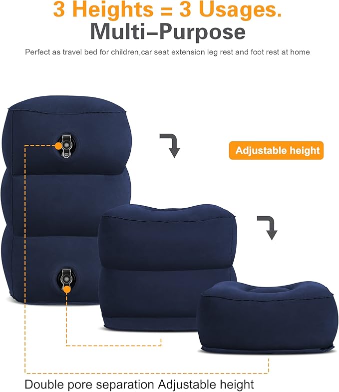 Sunany Inflatable Foot Rest Pillow - Image 3