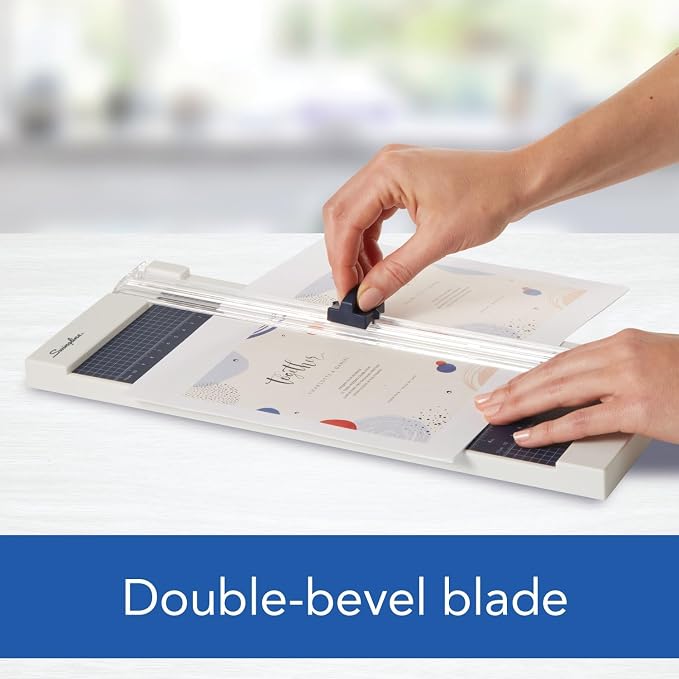 Swingline Paper Cutter, 8 Sheet Capacity, ClassicCut 1208P - Image 4