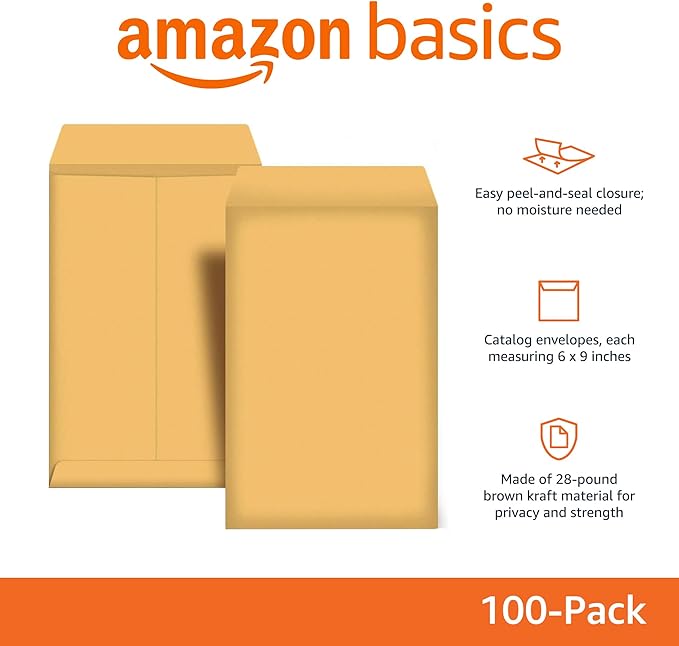 Amazon Basics Self Seal Catalog Envelopes - Image 2