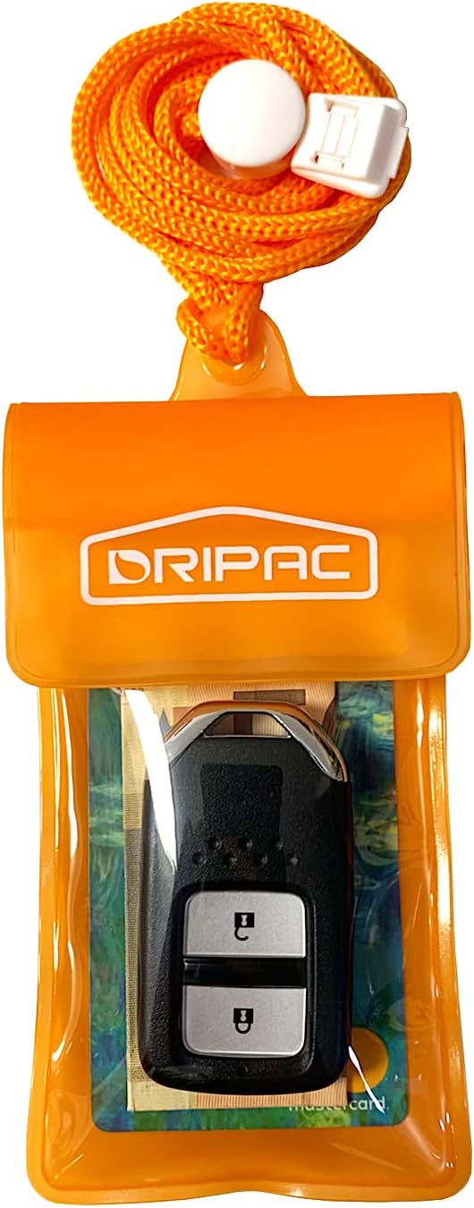 DRIPAC Waterproof Car Key FOB Case Waterproof Wallet Waterproof Holder Pouch by DRLOKPAK
