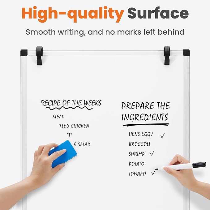OLIXIS 40" x 28" Magnetic White Board - Image 6
