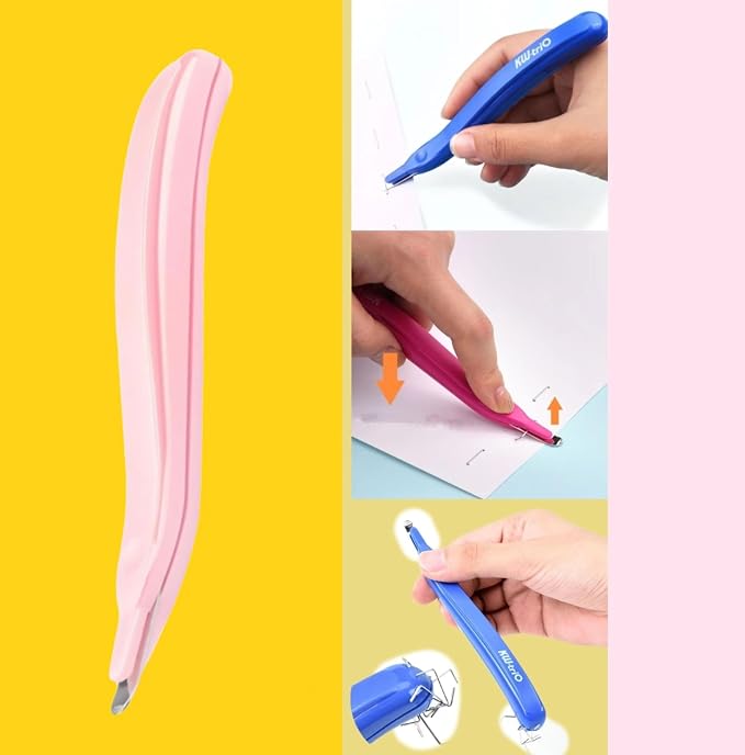 3Pink Professional Magnetic Staple Remover Puller Rubberized Staples Remover - Image 5