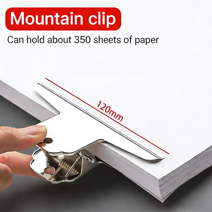 Extra Large Bull Paper Clips, 4.72 Inch - Image 2
