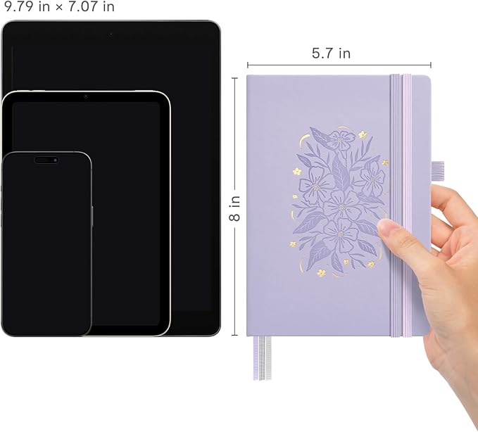 &And Per Se 365 Page Journal – A5 Hardcover Lined Notebook, One Book - Image 2