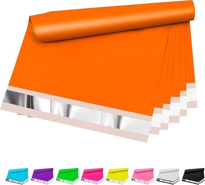 Poly Mailers 10x13 inch 200 Pcs, Waterproof and Tear-resistant Shipping Bags by VAPULCIO