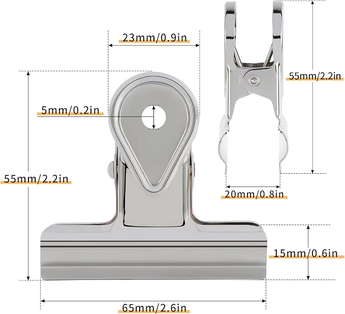 SIAMESE Bulldog Clips - Image 2