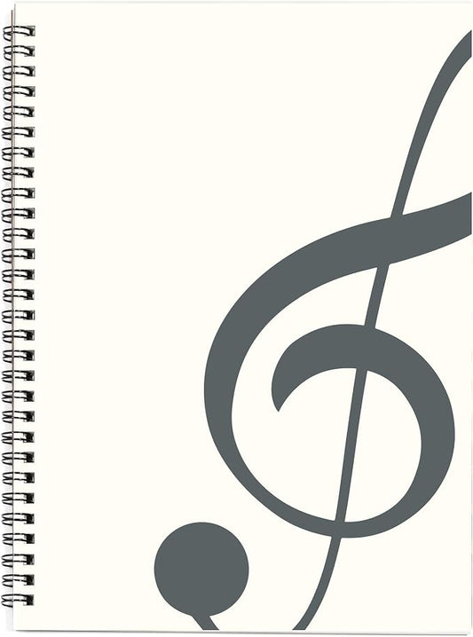MAXCURY Blank Sheet Music Composition Manuscript Staff Paper Art Music Notebook by MAXCURY