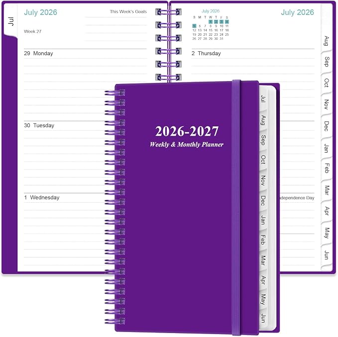 2026-2027 Pocket Planner/Calendar by Heveboik