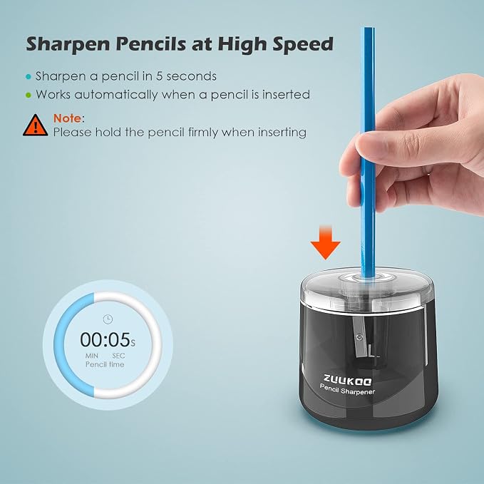 Electric Pencil Sharpeners, Battery Powered - Image 4