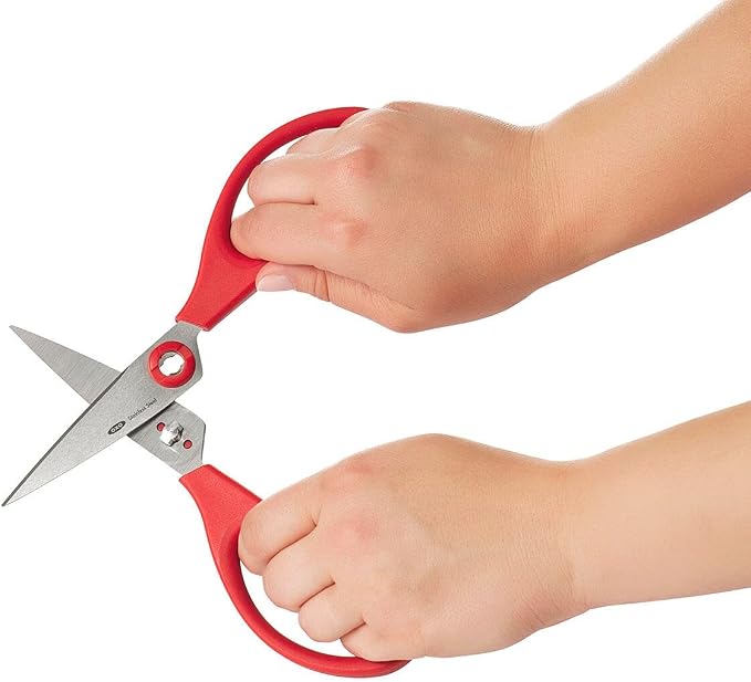 OXO Good Grips Kitchen Scissors | Stainless Steel Blades | Ideal - Image 4