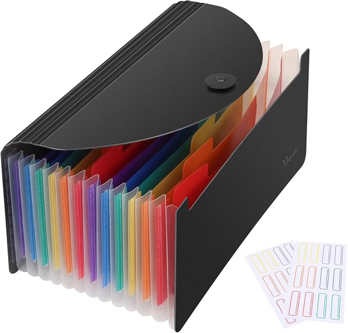 Uquelic Stand Receipt Organizer Folder by Uquelic