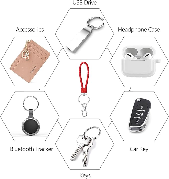 ID Card Badge Holder Key Chain - Image 5
