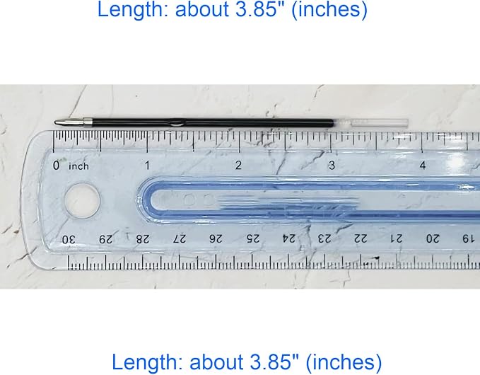 MengRan 3.85'' Ballpoint Ink Pen Refills - Image 4