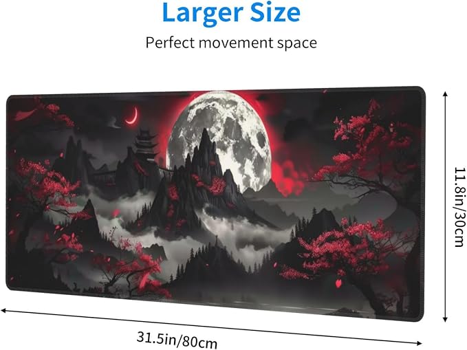 Extended Gaming Mouse Pad, Large Gaming Mouse Waterproof - Image 2