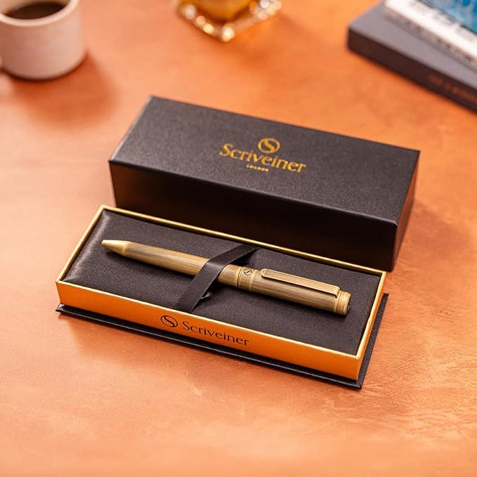 Scriveiner Bronze Ballpoint Pen - Image 6