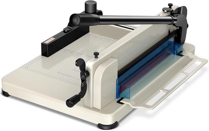 12 Inch Guillotine Paper Cutter Heavy Duty, Paper Cutter Heavy Duty by YHAOFU
