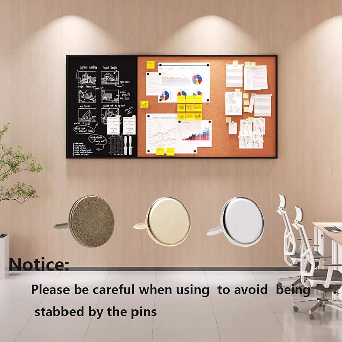 100pcs Upholstery Thumb Tacks for Wall, 7/16 Inch Wood Thumb Tacks, Upholstery - Image 5