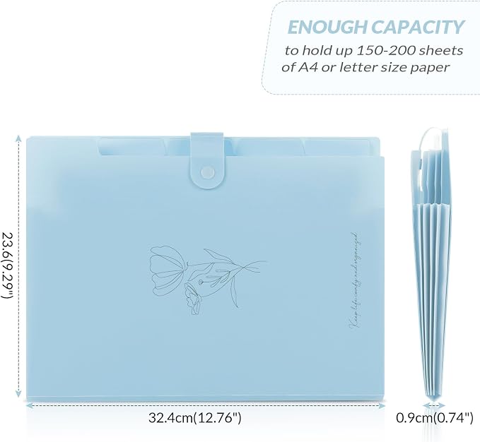 SKYDUE Expanding File Organizer - Image 3