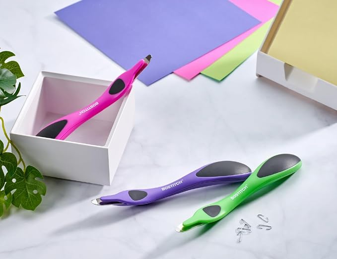Bostitch Professional Magnetic Easy Staple Remover, Neon Colors, 3 Pack | - Image 9