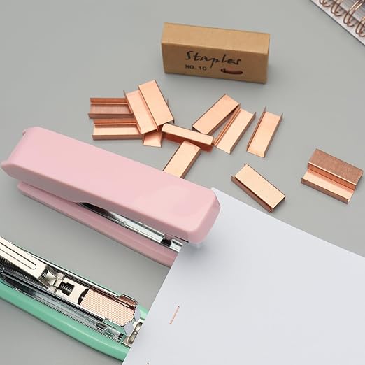 NatSumeBasics 4000 Rose Gold Staples - Image 5