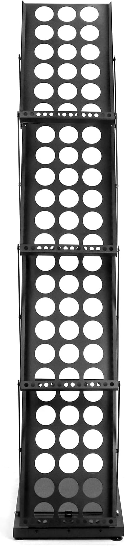 QWORK Magazine Brochure Display Rack Stand, 4 Pocket Foldable Literature - Image 7