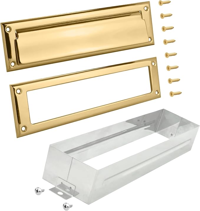 Nuk3y Solid Brass Mail Slot by NUK3YPRODUCTSK3