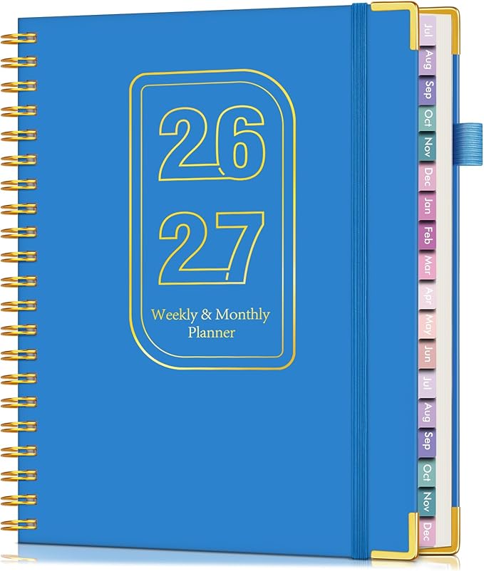 Academic Planner 2026-2027, 18 Months Weekly and Monthly Hardcover Planner by Unknown